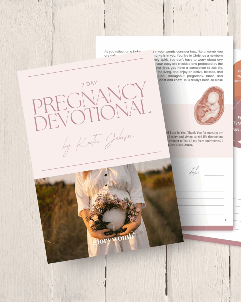Glorywomb 7-Day Pregnancy Devotional